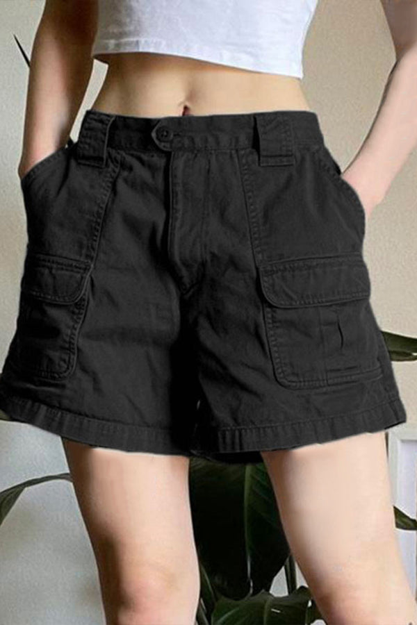 PD274 Cargo Denim Shorts