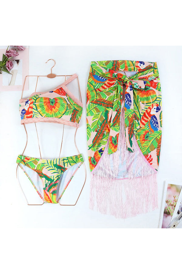 SE115 Floral Bathing Suit Set