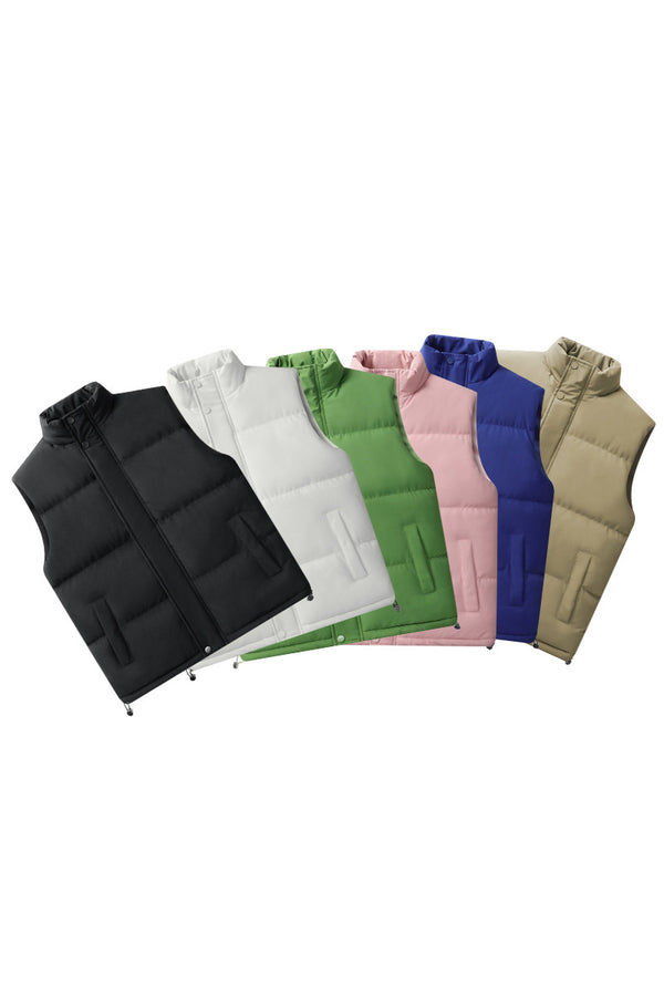 DH0451 Zip Up Puffer Vest