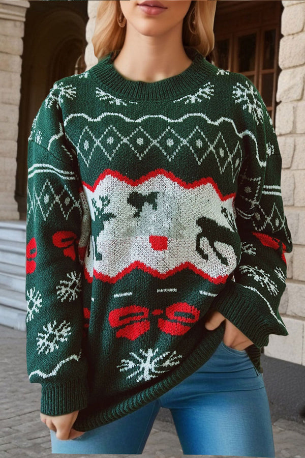 WI0400 Holiday Pullover Sweater