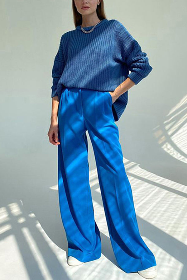 PJ0296 Wide Leg Slack Pants