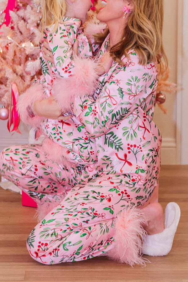 XK0268 Floral Pajamas Set