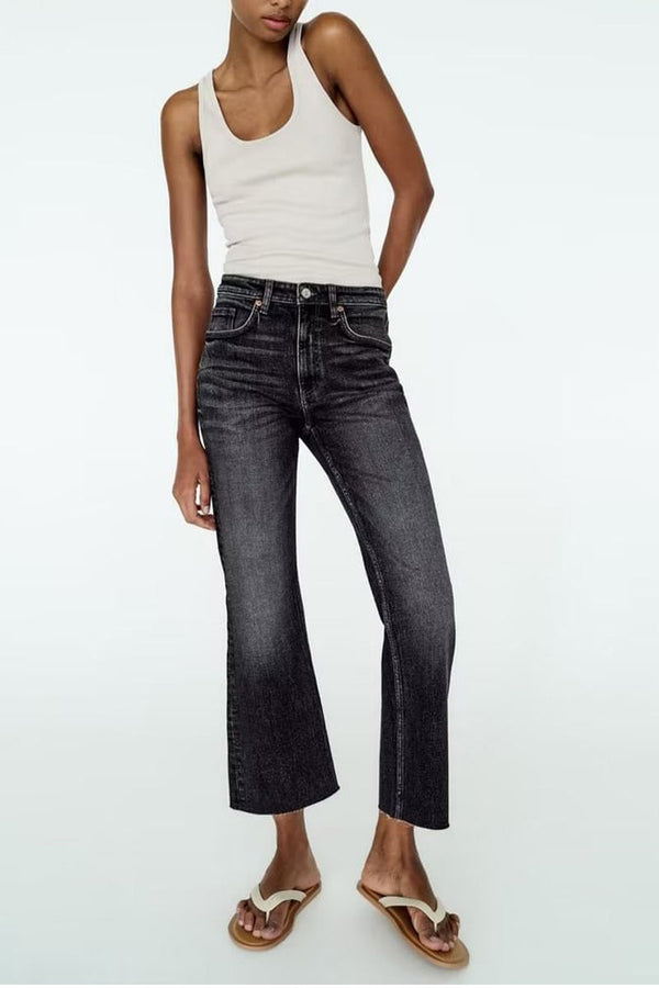 PK0457 Distressed Denim Jeans