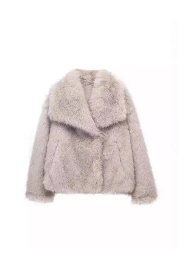 HCR1172 Luxe Faux Fur Jacket Outerwear