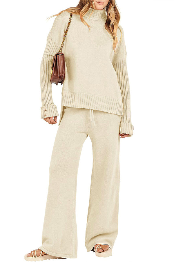 UR3361 Sweater and Knit Pants Set