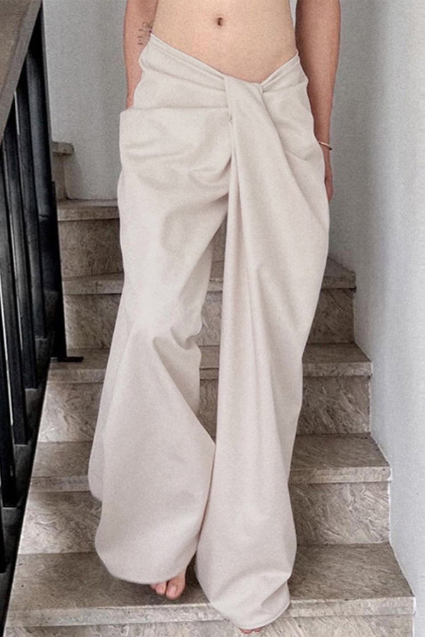 PR3327 Wide Leg Casual Pants