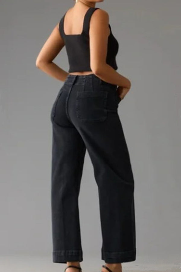 HPQ1274 Wide-Legged Square Pants