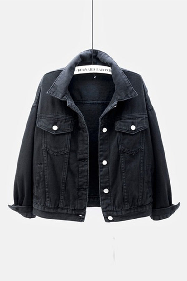 CT3107 Denim Cargo Jacket Outerwear