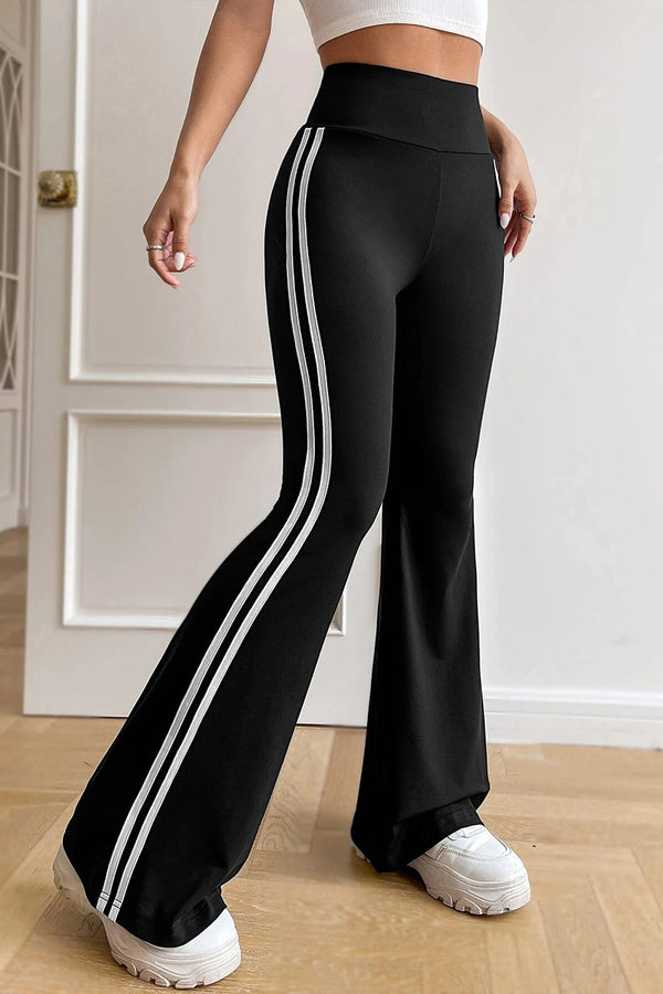 HPQ1357 High-Waist Bootleg Pants