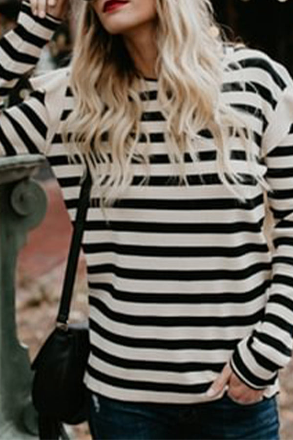 HTR1319 Parisian Stripes Sweater