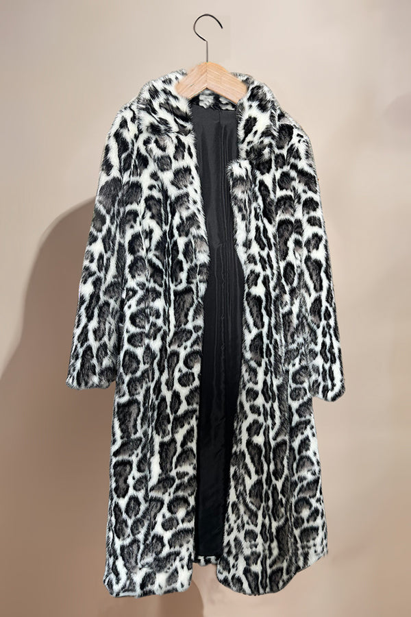 HCT1092 Fierce Luxe Robe Coat Outerwear