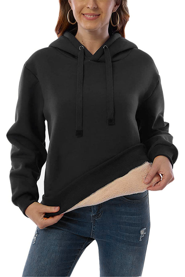 WR3387 Fleece Pullover Hoodie Top