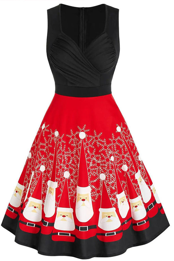 BT3147 Sleeveless Holiday Dress