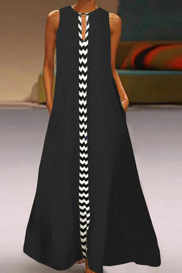 BT3158 Sleeveless Maxi Dress