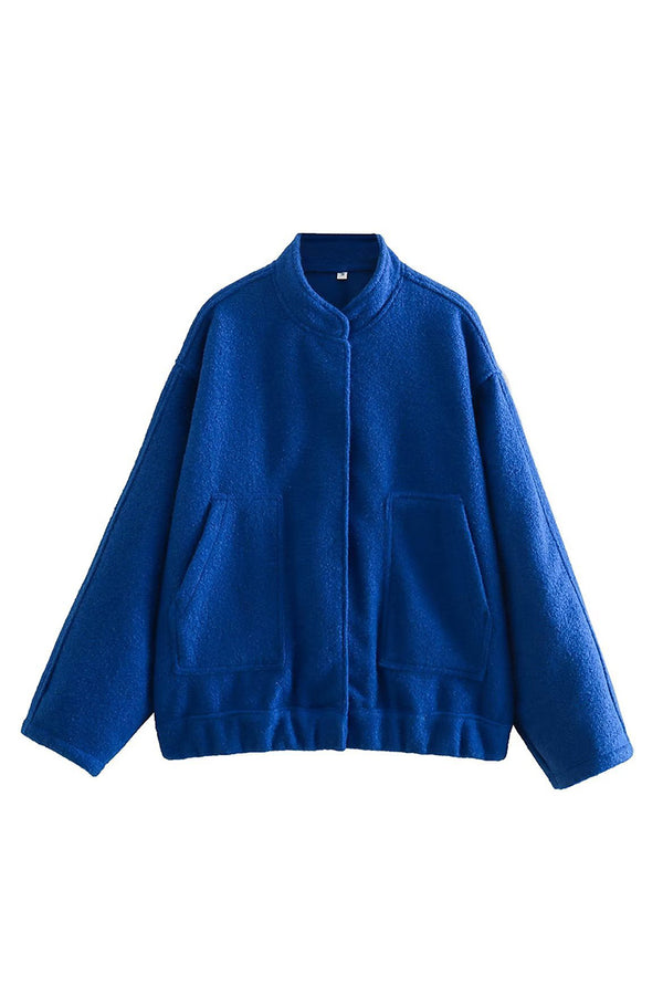 CS3378 Fleece Bomber Jacket Outerwear