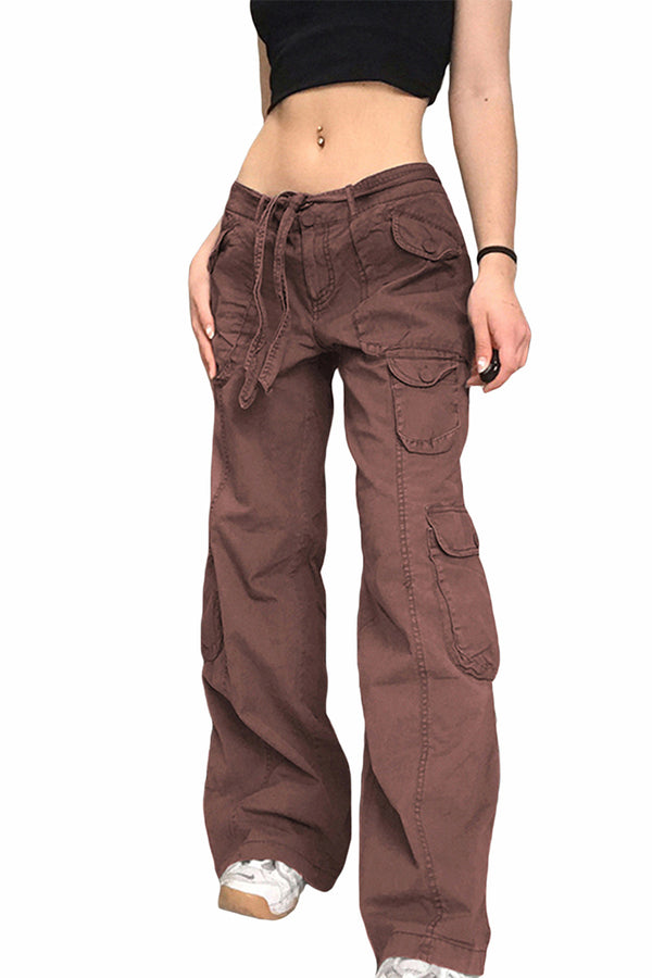 PR3356 Multi Pockets Cargo Pants