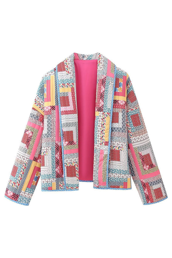 CS3385 Boho Quilted Jacket Outerwear