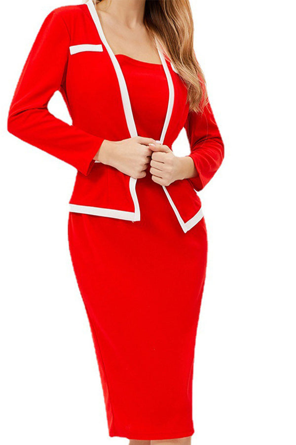 BT3153 Long Sleeve Pencil Dress