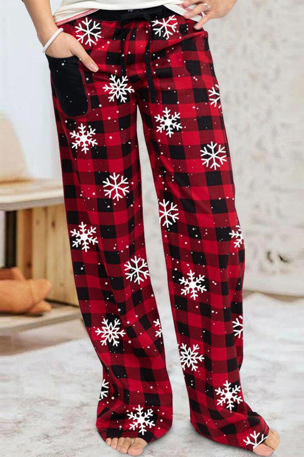 PS3242 Snakeflake Christmas Pants