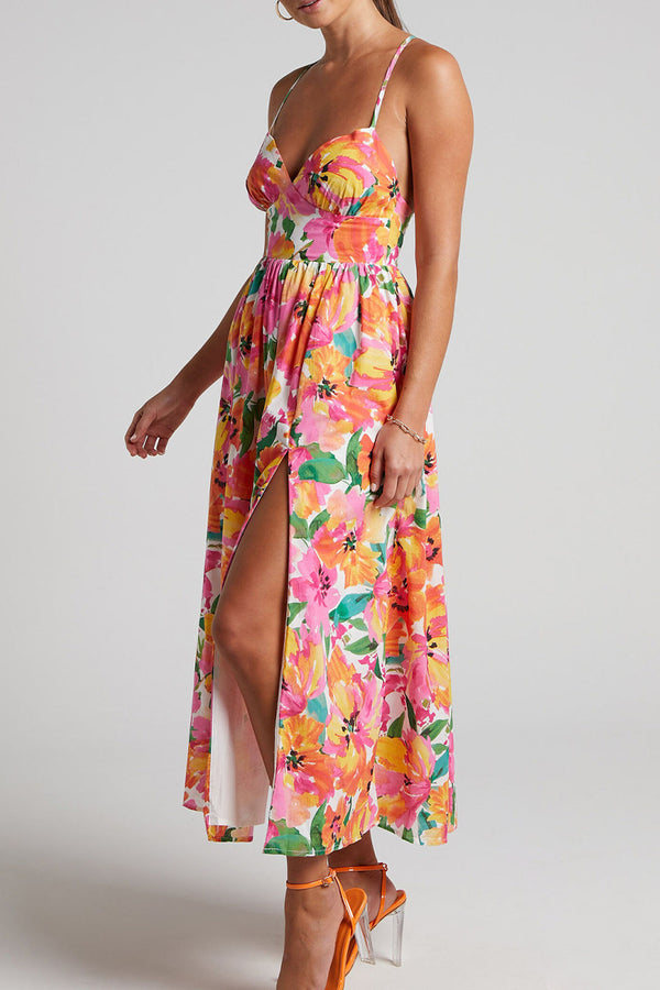 BR3060 Floral Camisole Sundress