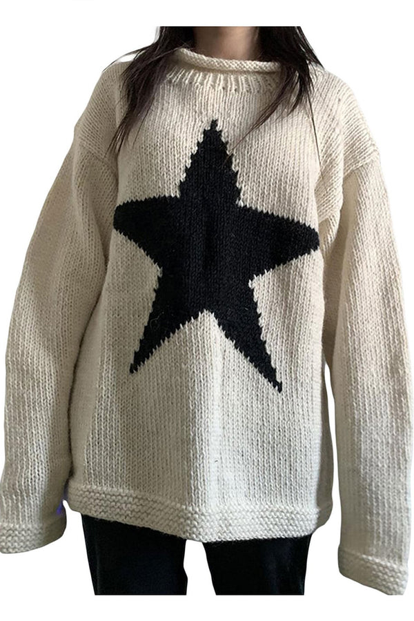 HWR1260 Starry Knit Sweater