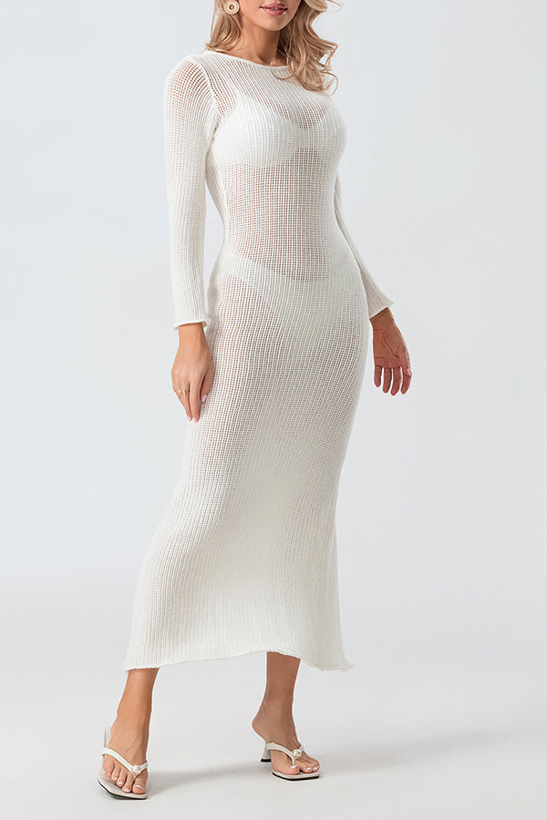 BS3300 Crochet Cover-up Dress