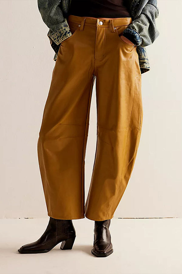 PS3193 Vegan Leather Pants