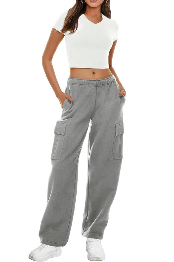 PJ0348 Fleece Casual Sweatpants