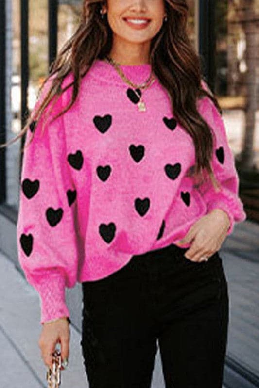 WY878 Round Neck Sweetheart Jumper